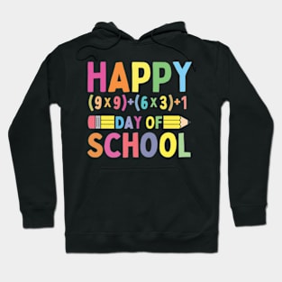 Math Formula 100 Days Of School Funny Math Teacher 100th Day Hoodie